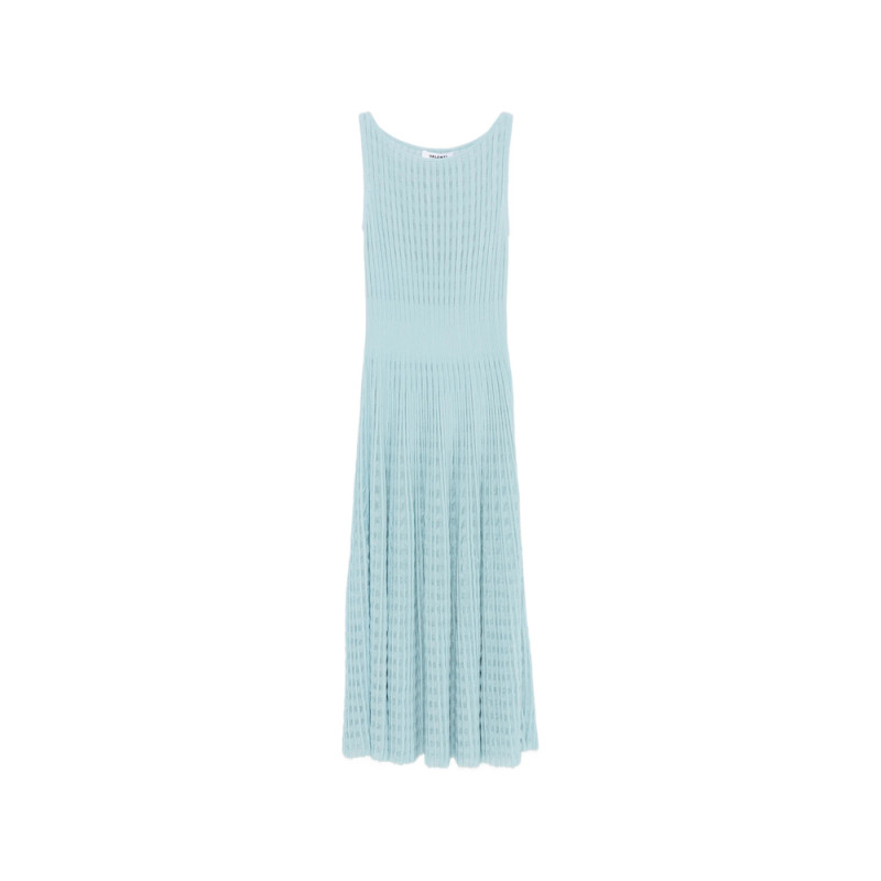 Antonino Valenti Isabela Ribbed-knit Sleeveless Midi Dress