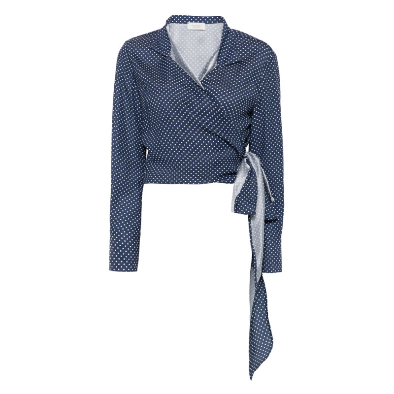 Mazzarelli Polka-dot Print Shirt