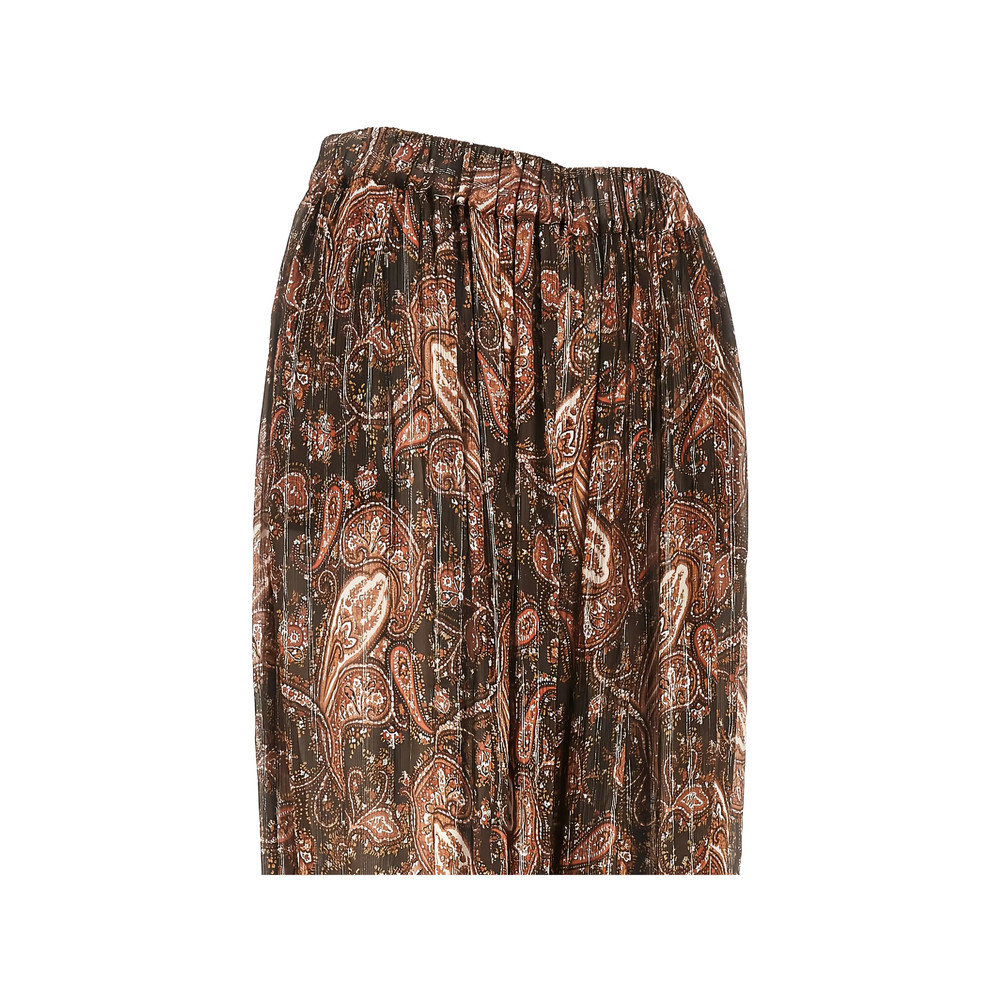 The Andamane Paisley-print Pleated Trousers