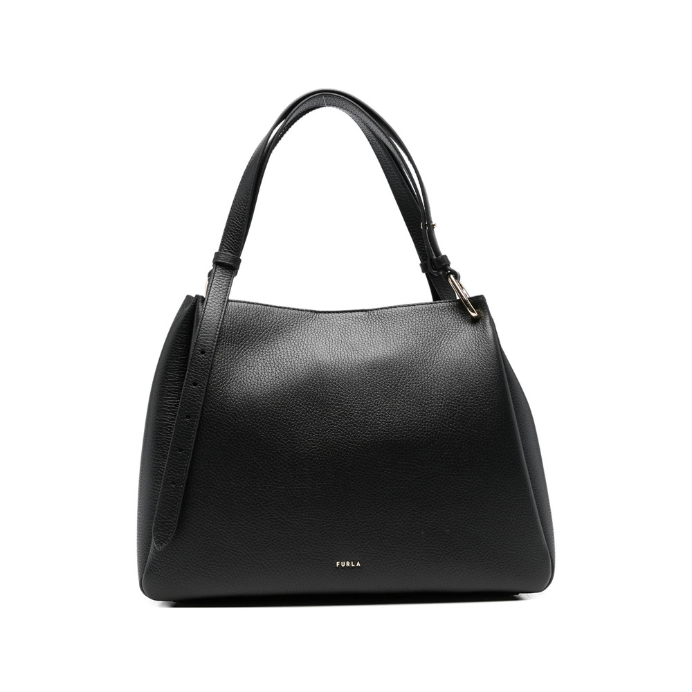 Furla Nuvola Grained-leather Tote Bag