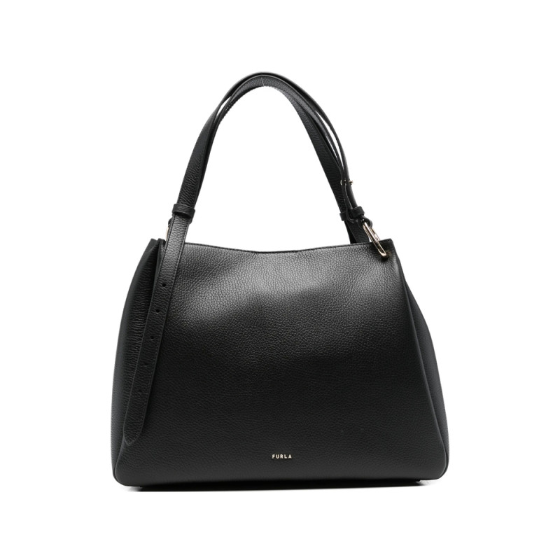 Furla Nuvola Grained-leather Tote Bag