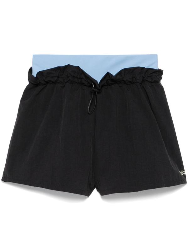 layered shorts