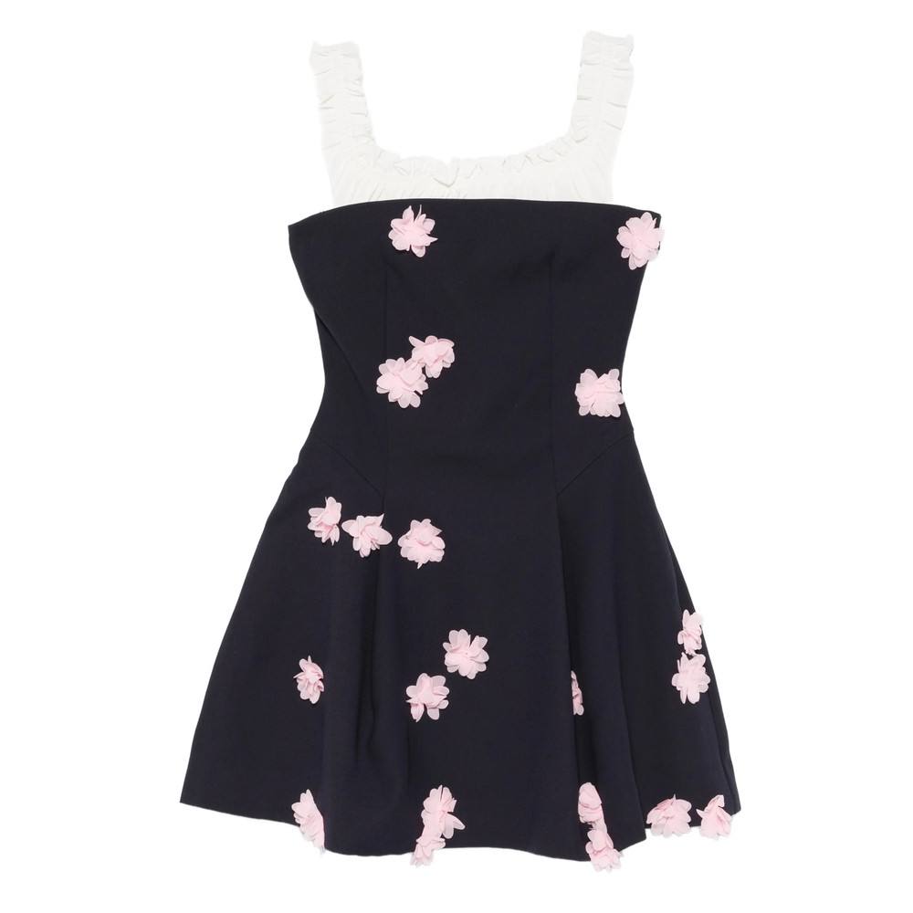 Stine Goya Ruffled Floral Mini Dress