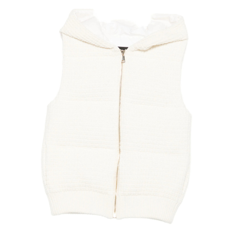 Fabiana Filippi Hooded Zip-front Vest