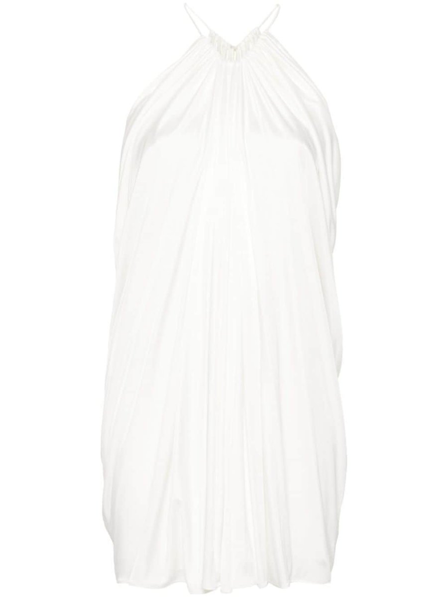 halterneck cocktail dress
