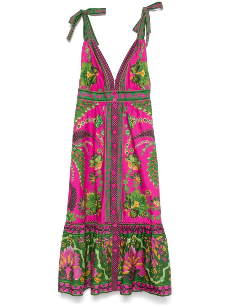 Ana Tapestry midi dress