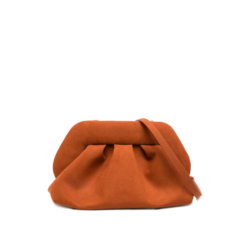 The-moirè Pleated-panel Satchel