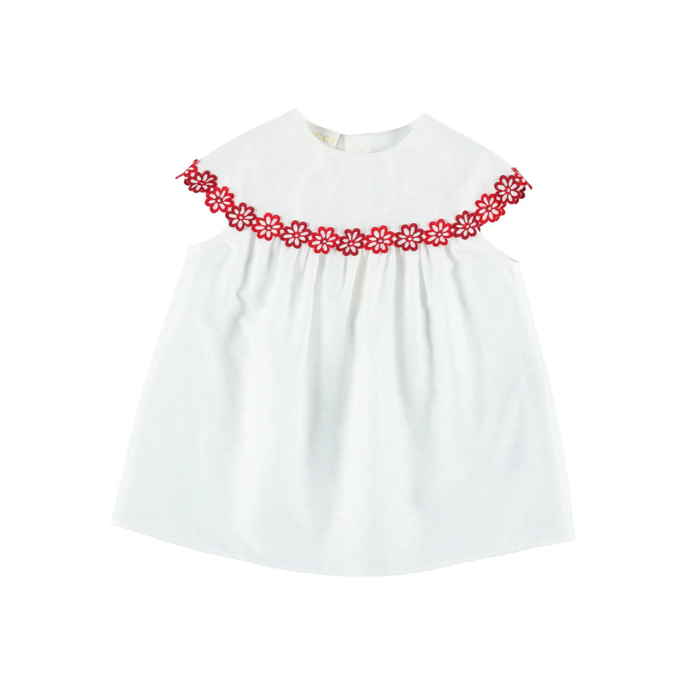 Gucci Floral-trim Dress