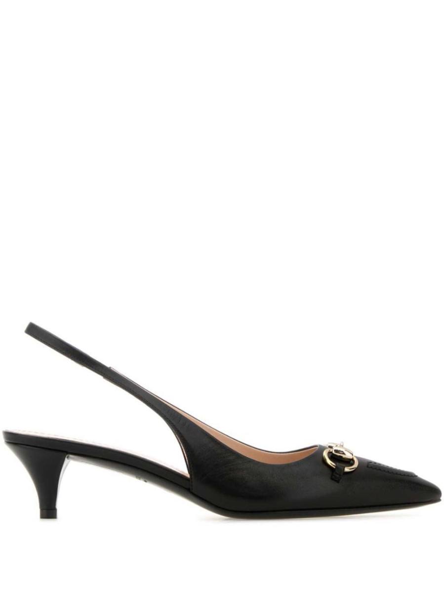 45mm leather pumps