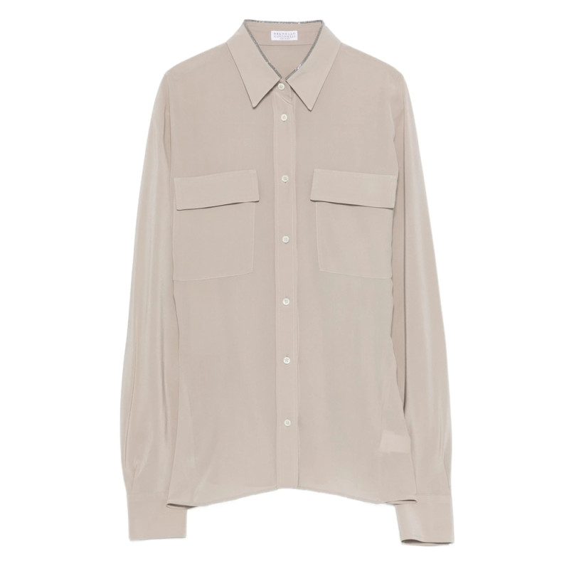 Brunello Cucinelli Pocket Button Shirt