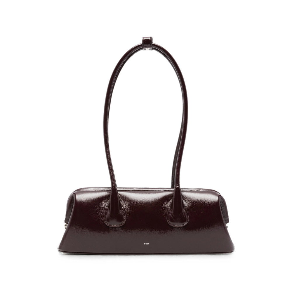 Osoi Mini Boat Wide Leather Shoulder Bag