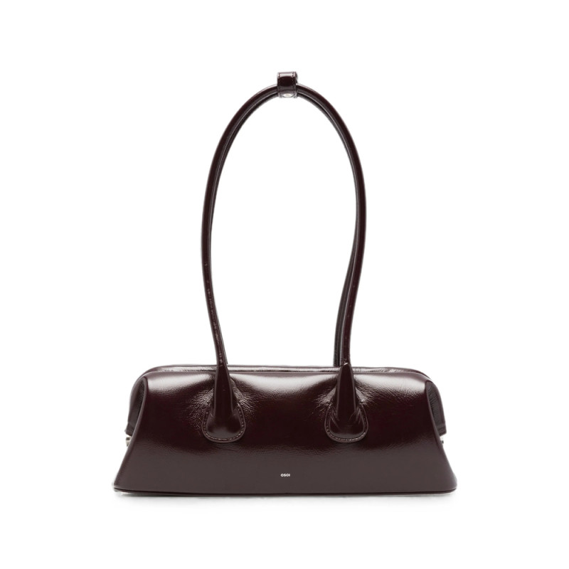 Osoi Mini Boat Wide Leather Shoulder Bag