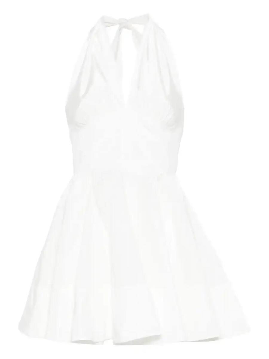 poplin mini dress