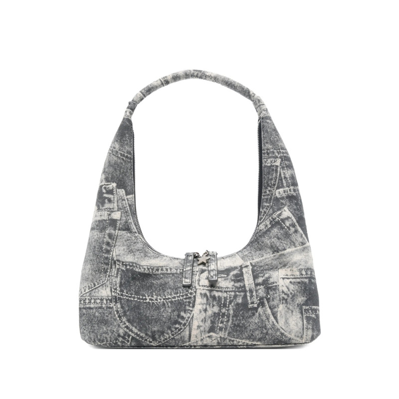 Margesherwood Printed Charm-detail Shoulder Bag