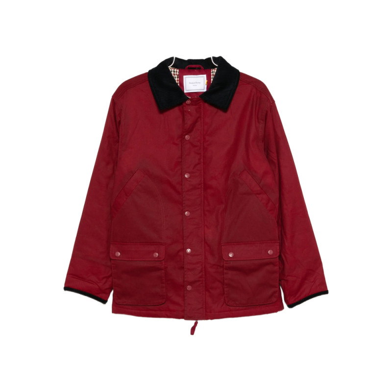 House Of Sunny Button Corduroy-collar Jacket