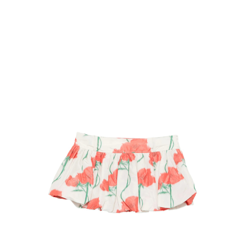 Kenzo Rose Balloon Mini Skirt