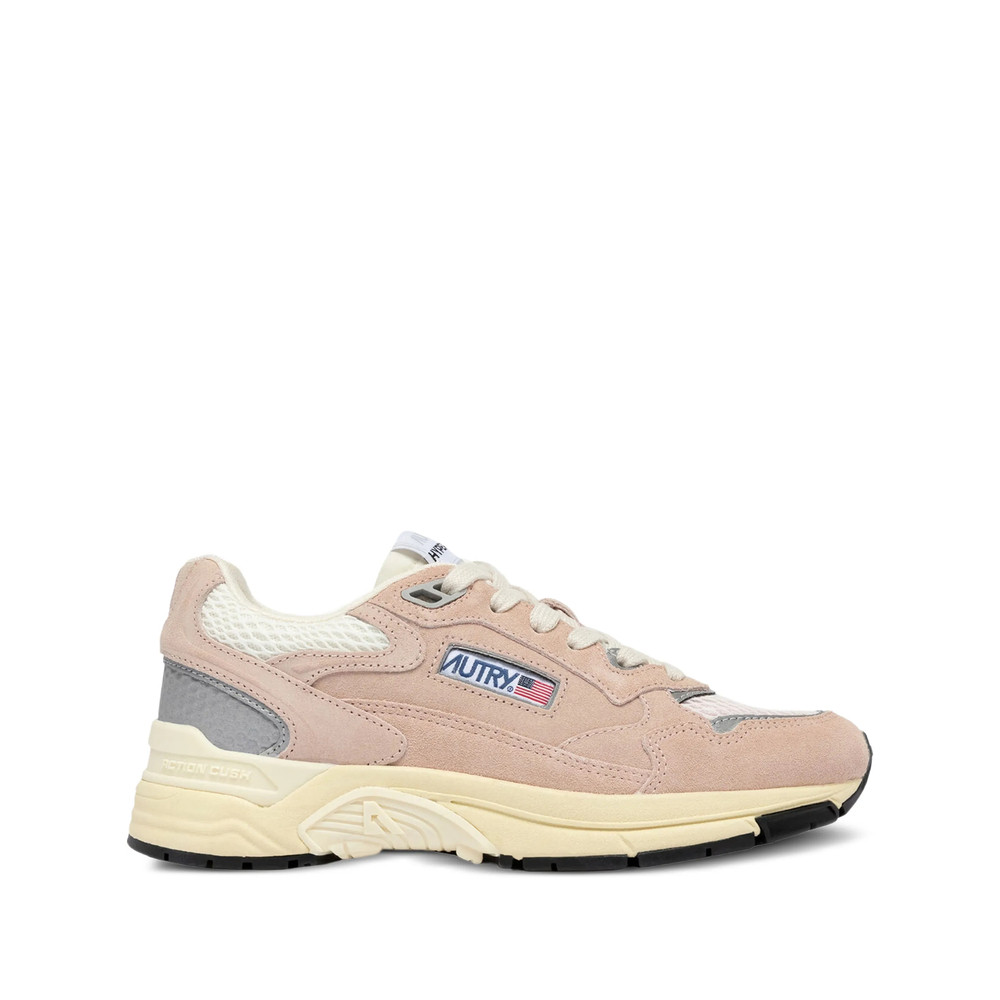 Autry Hyperway Suede Lace-up Sneakers