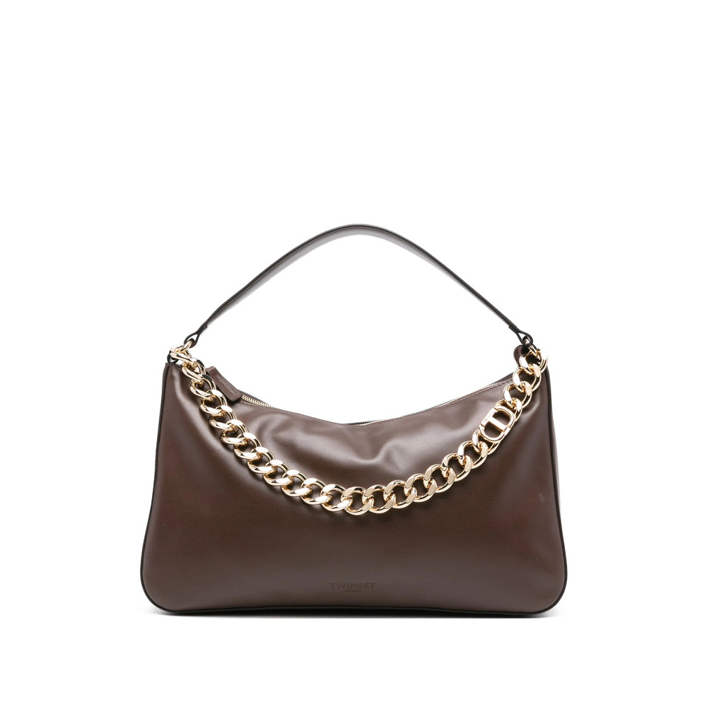 Twinset Medium Liliane Chain-embellished Shoulder Bag