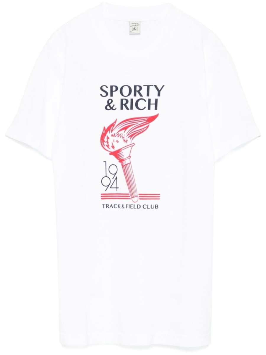 torch-print T-shirt