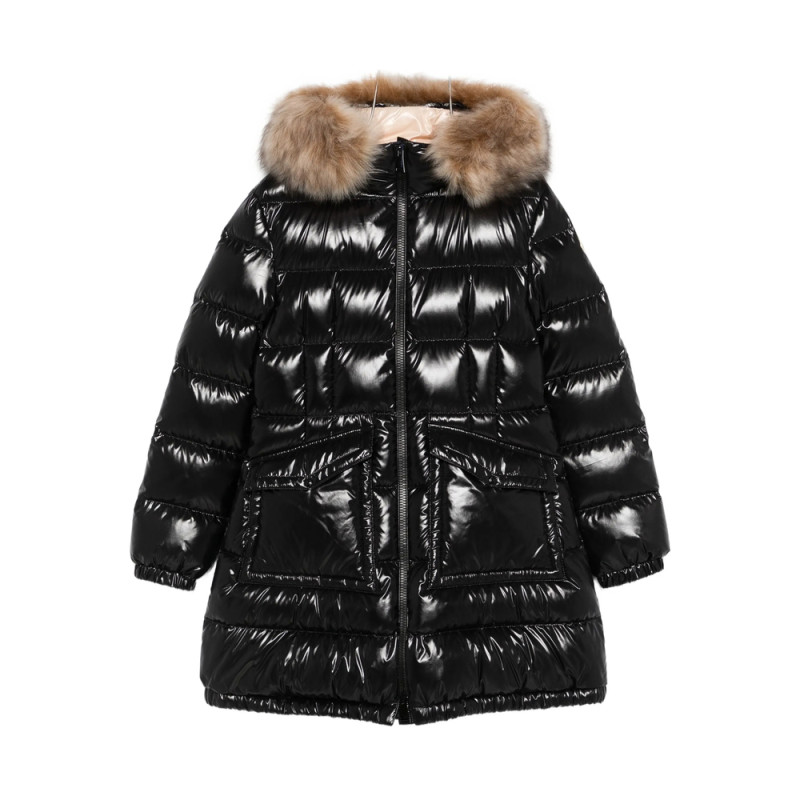 Moncler Aruna Fur-trim Jacket