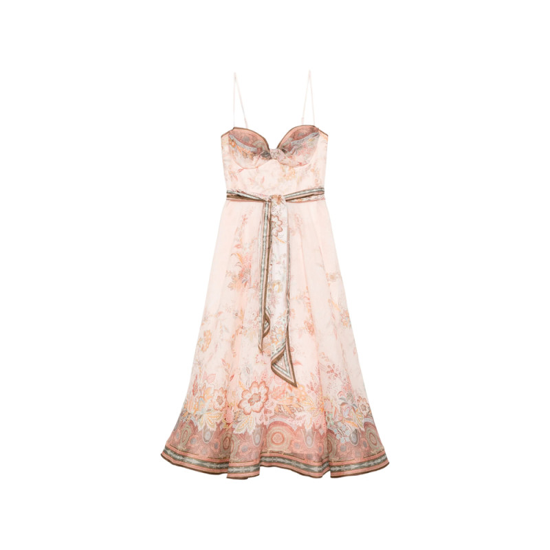 Zimmermann Paisley Tie Dress