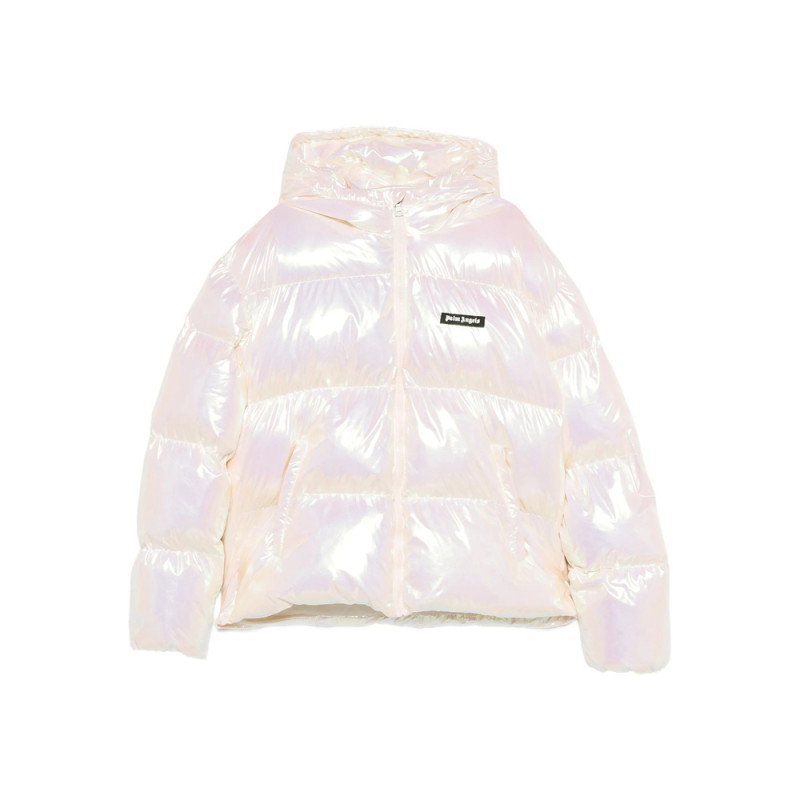 Palm Angels Iridescent-effect Puffer Jacket