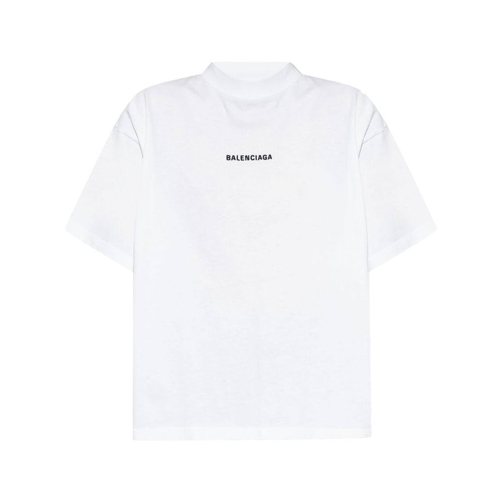 Balenciaga Logo-embroidered T-shirt