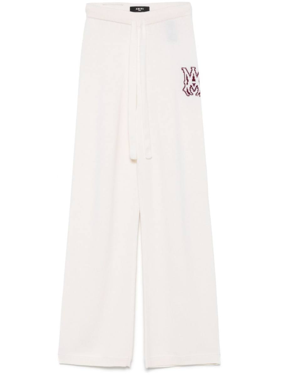 MA-jacquard track pants
