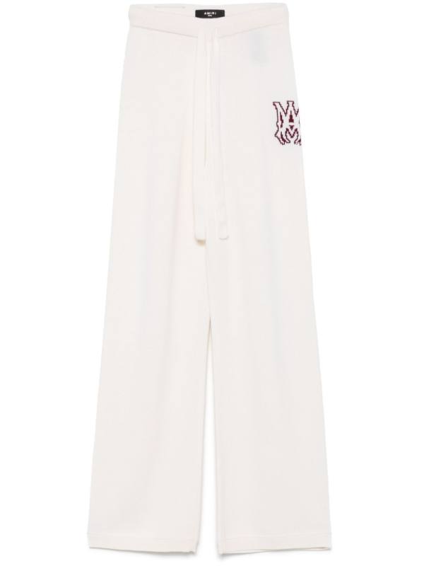 MA-jacquard track pants