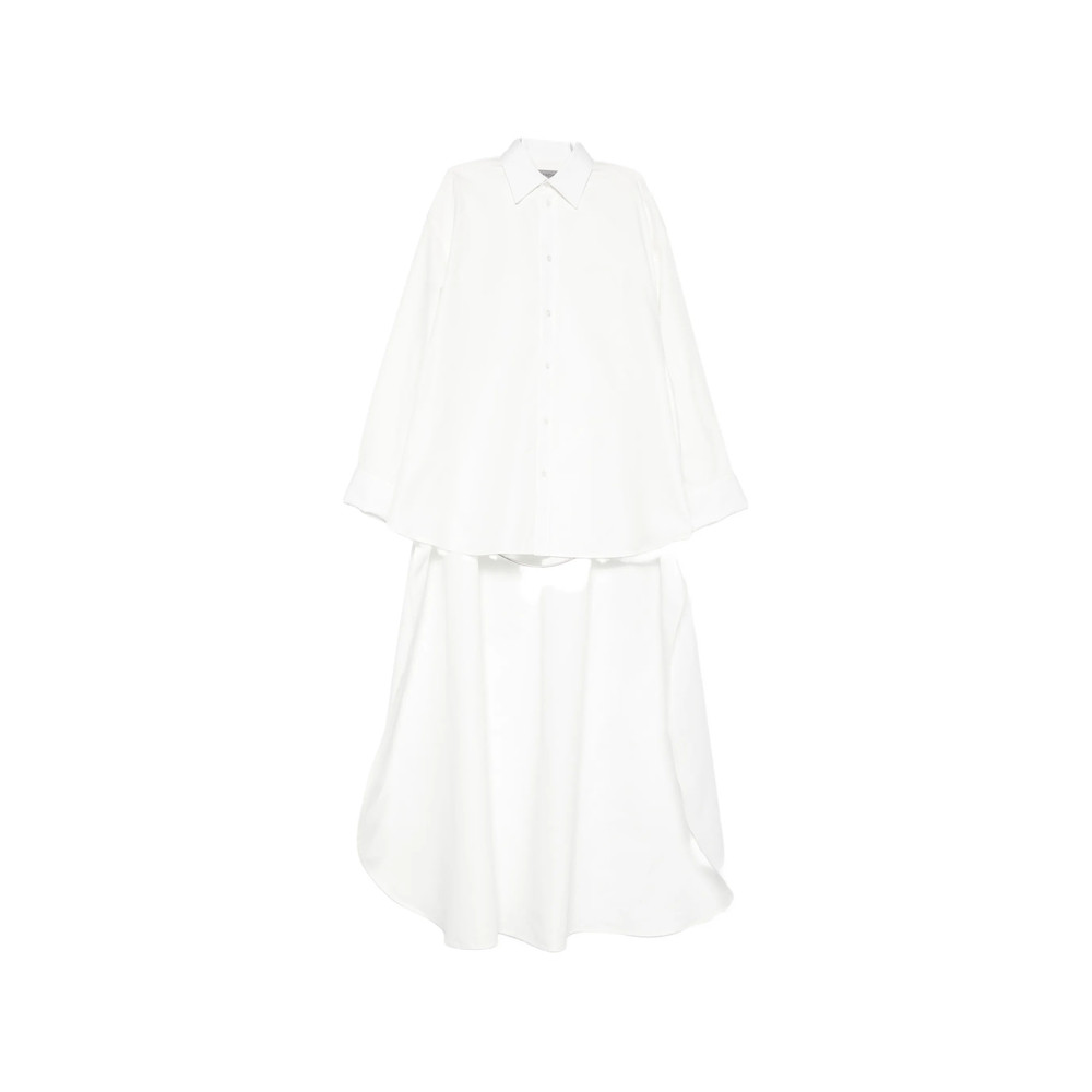 Balenciaga Cape-detail Shirt
