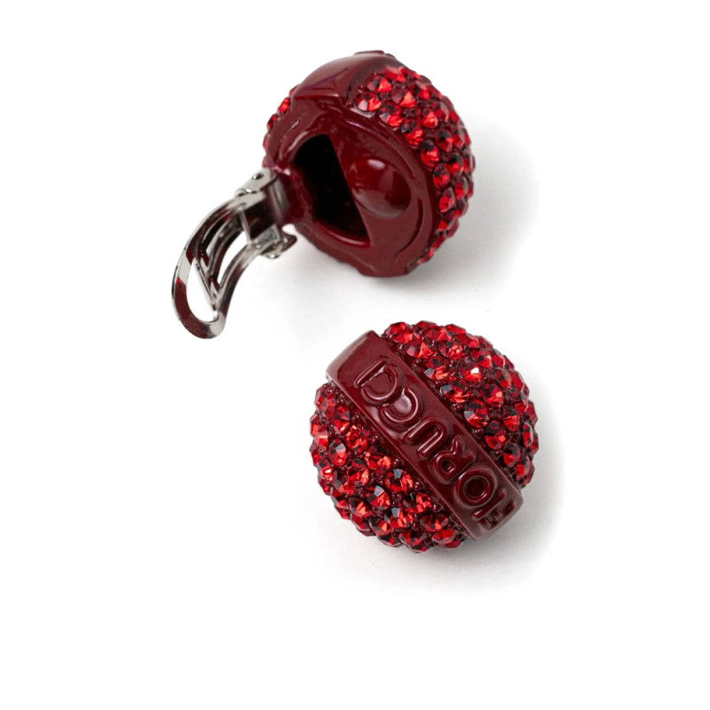Fiorucci Crystal-embellished Clip Earrings