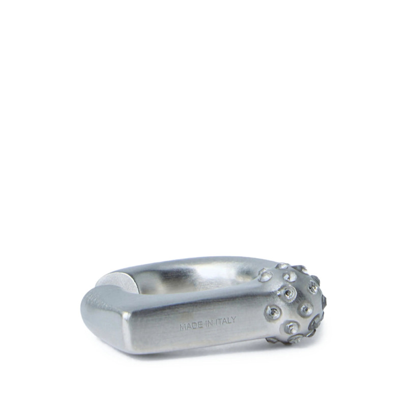 Rick Owens Textured-detail Geometric Ear Cuff