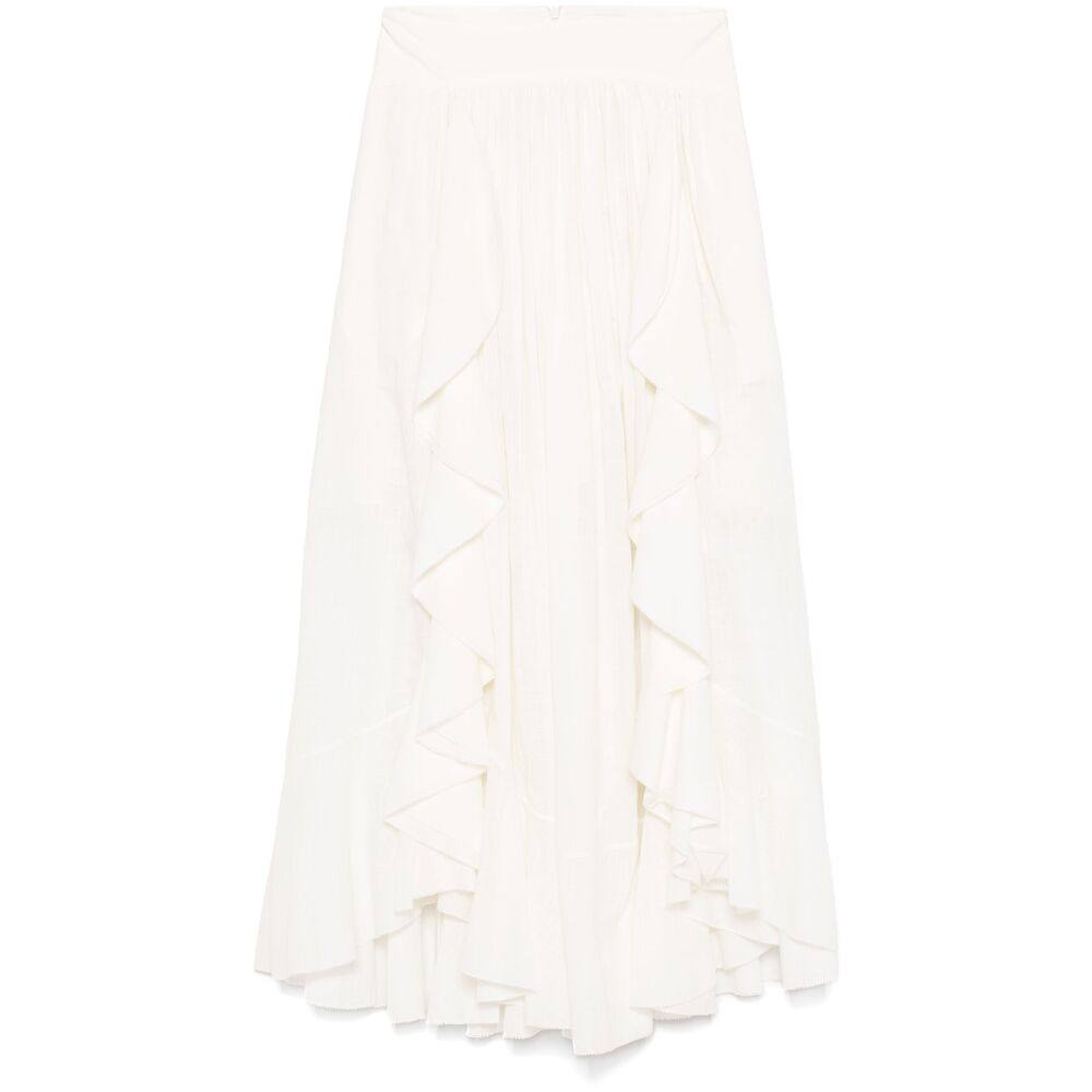 Zimmermann Ruffled Maxi Skirt
