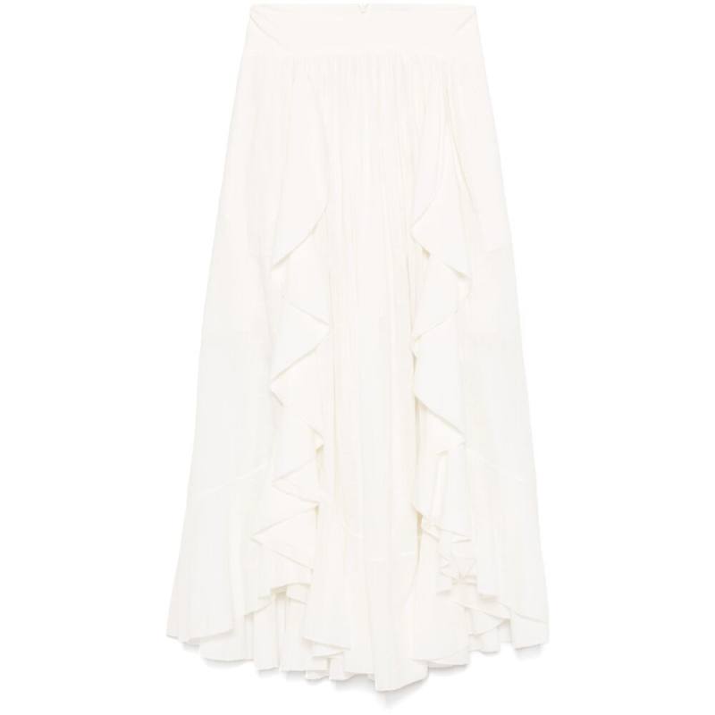 Zimmermann Ruffled Maxi Skirt