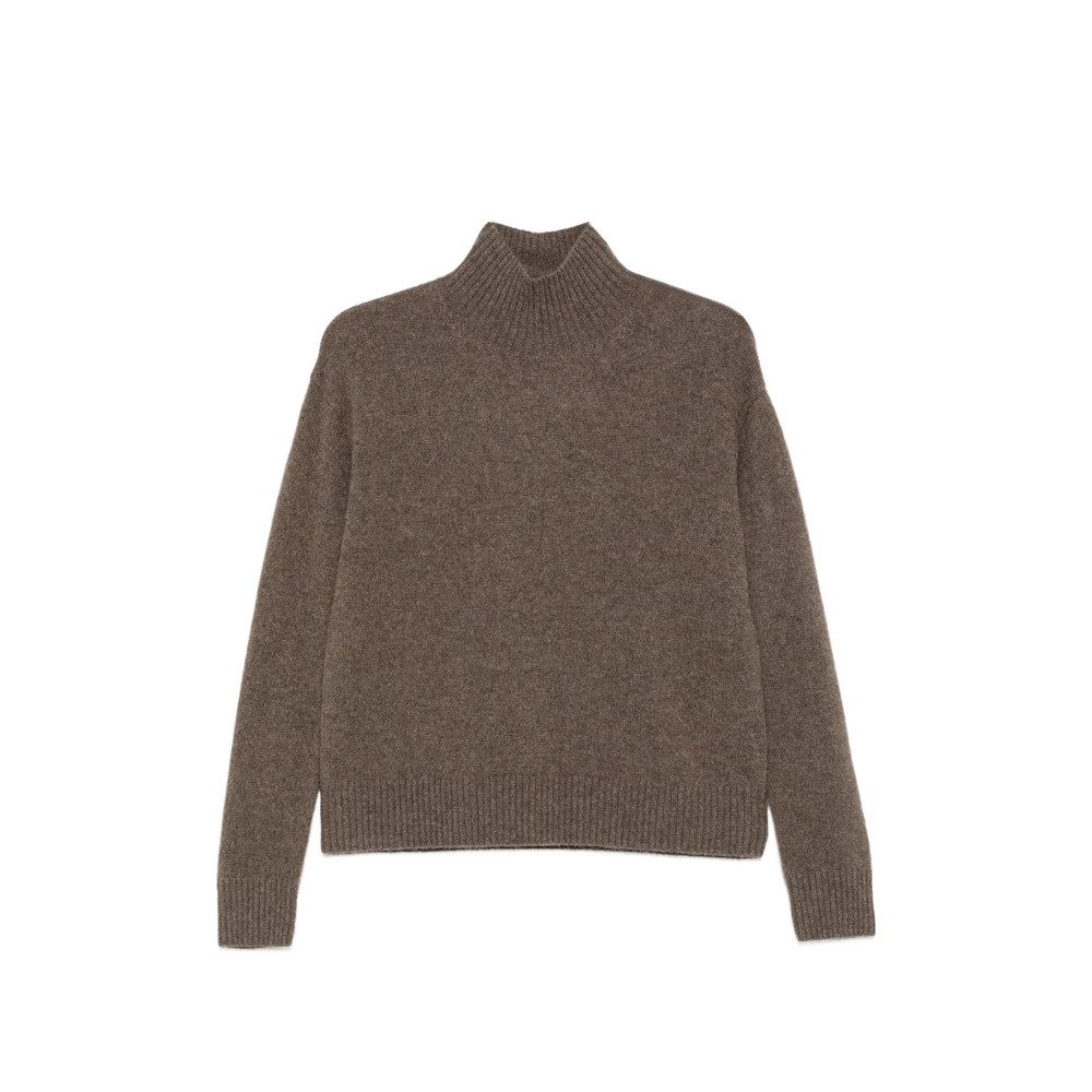 's Max Mara Nocino Mock-neck Ribbed-trim Sweater