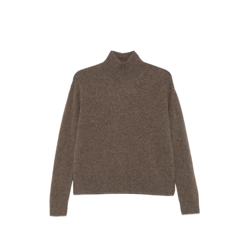 's Max Mara Nocino Mock-neck Ribbed-trim Sweater