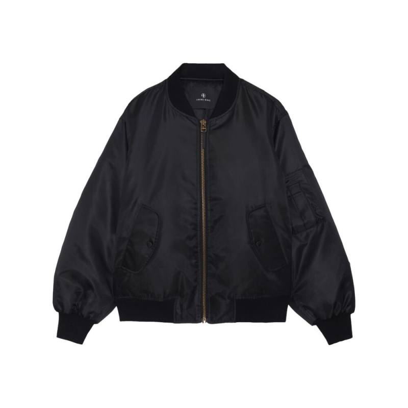 Anine Bing Leon Zipped Bomber Jacket
