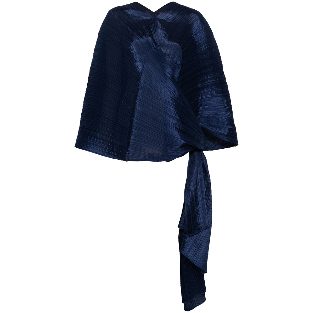 Pleats Please Madame-T Poncho