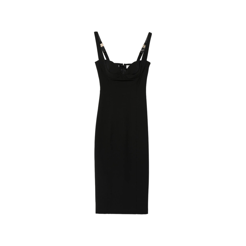 Elisabetta Franchi Sweetheart-neck Sleeveless Dress