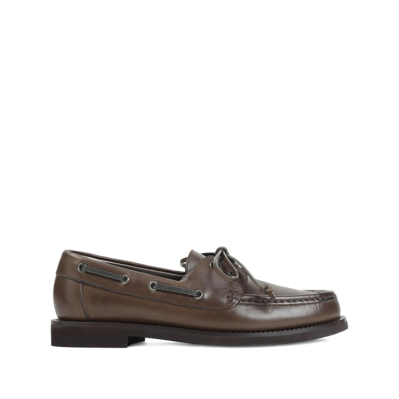 Brunello Cucinelli Leather Loafers