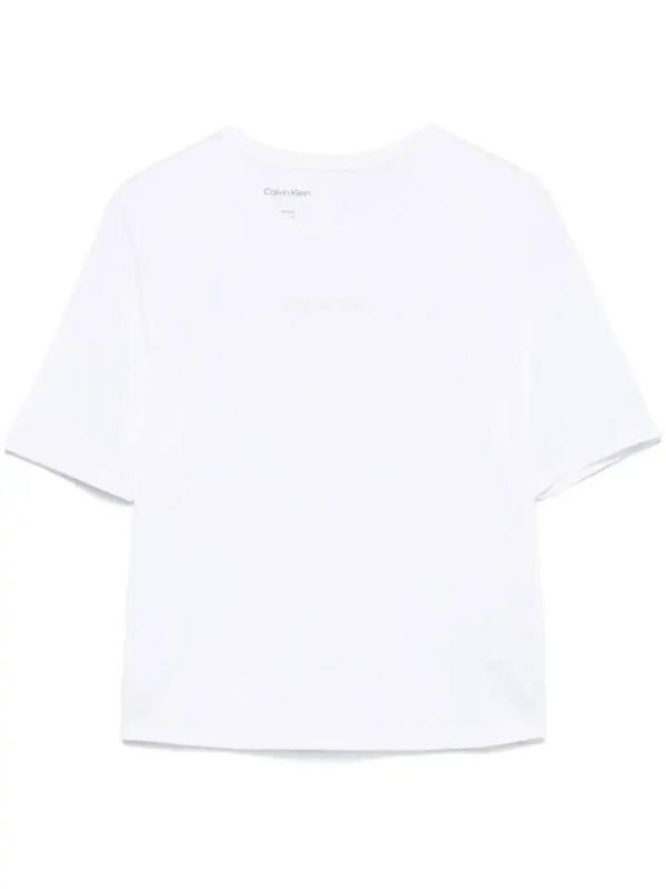 logo-rubberised T-shirt
