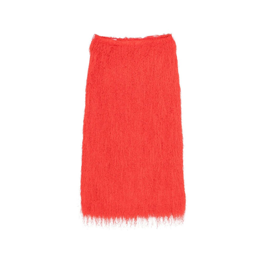 Dries Van Noten Fringed Midi Skirt