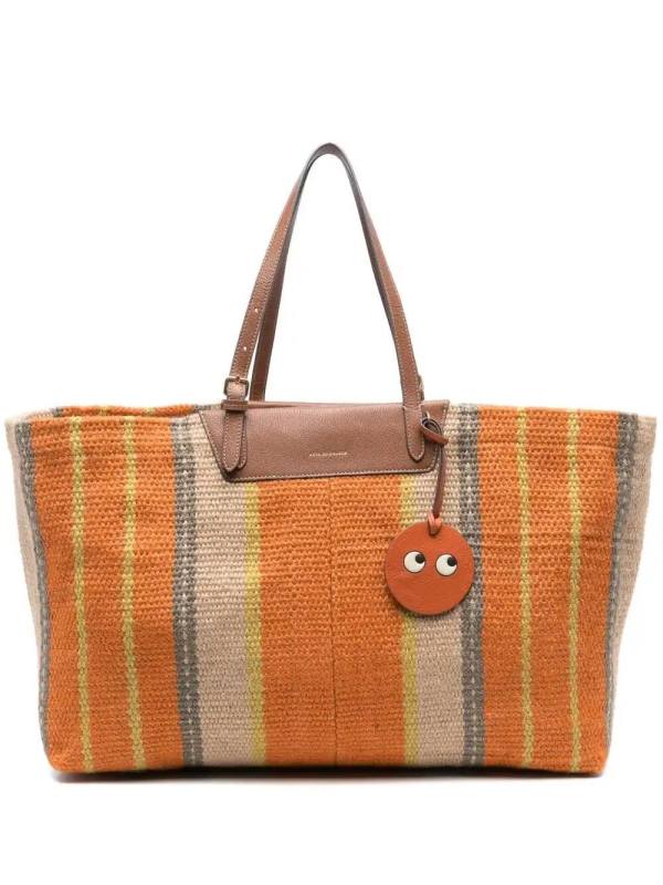 raffia tote bag