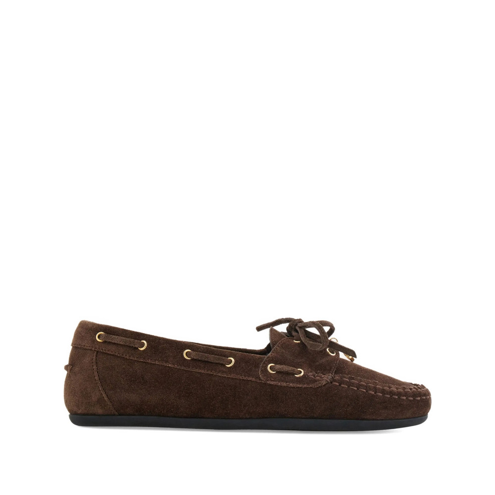 Ferragamo Leather Boat Shoes