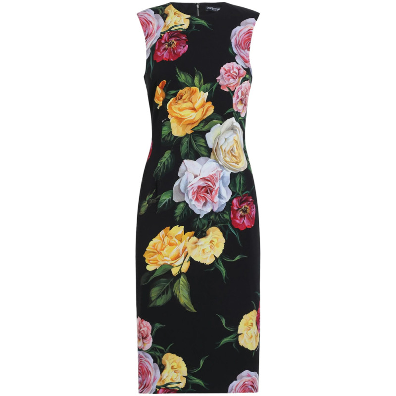 Dolce & Gabbana Floral-print Midi Dress