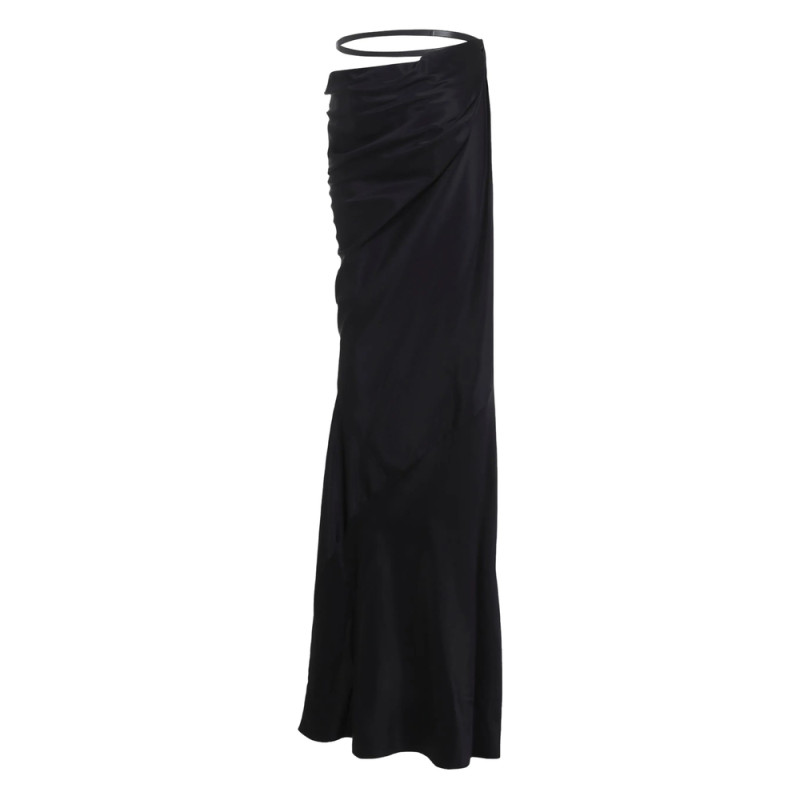 Tom Ford Leather-belt Draped Skirt