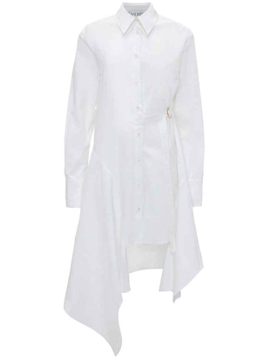 draped peplum shirt