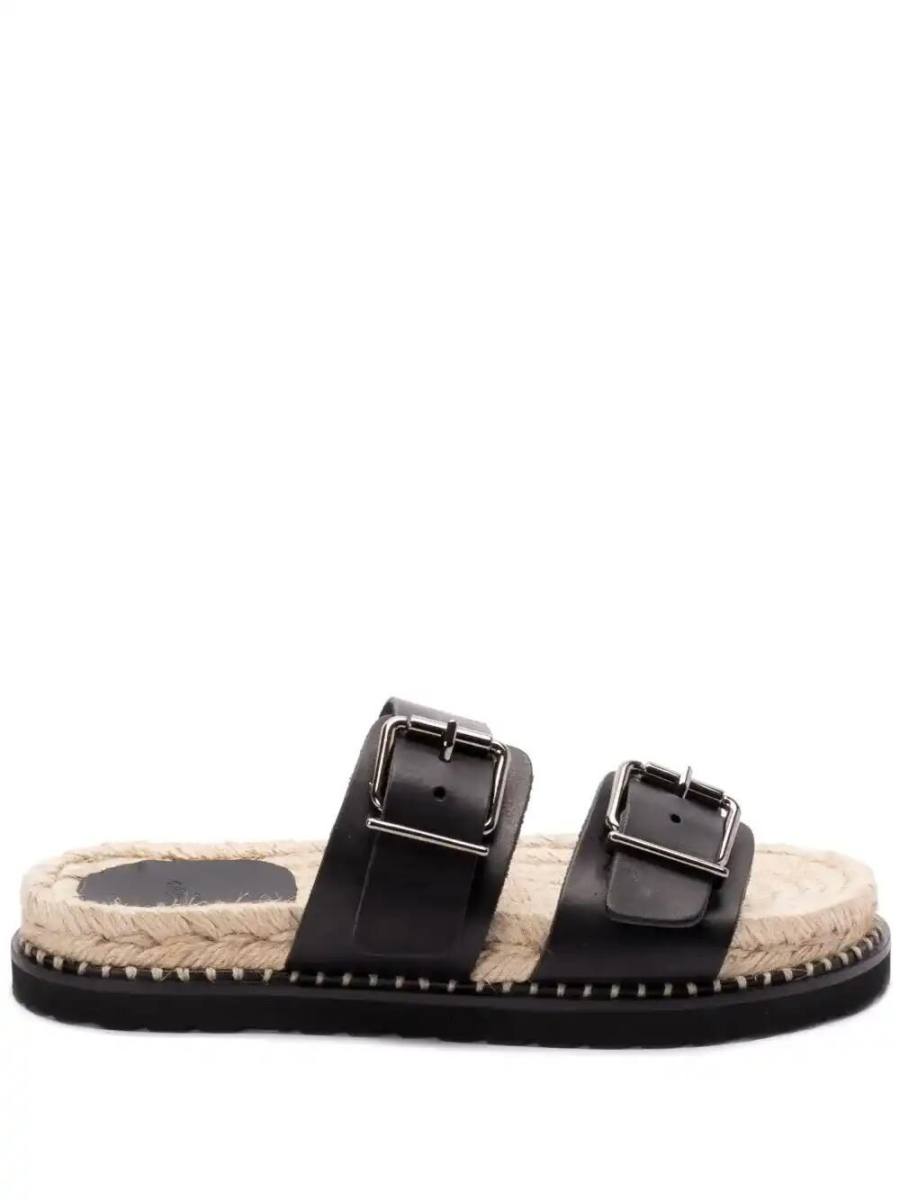 buckled espadrilles