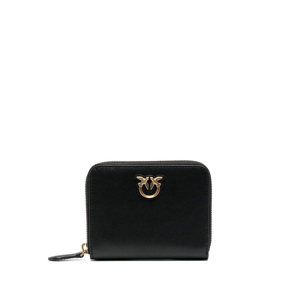 Pinko Logo-plaque Leather Wallet