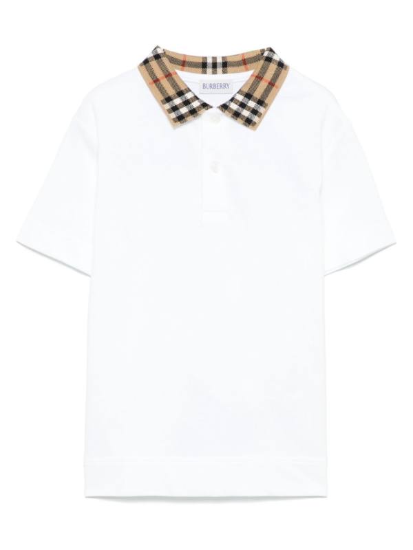 Vintage Check polo shirt